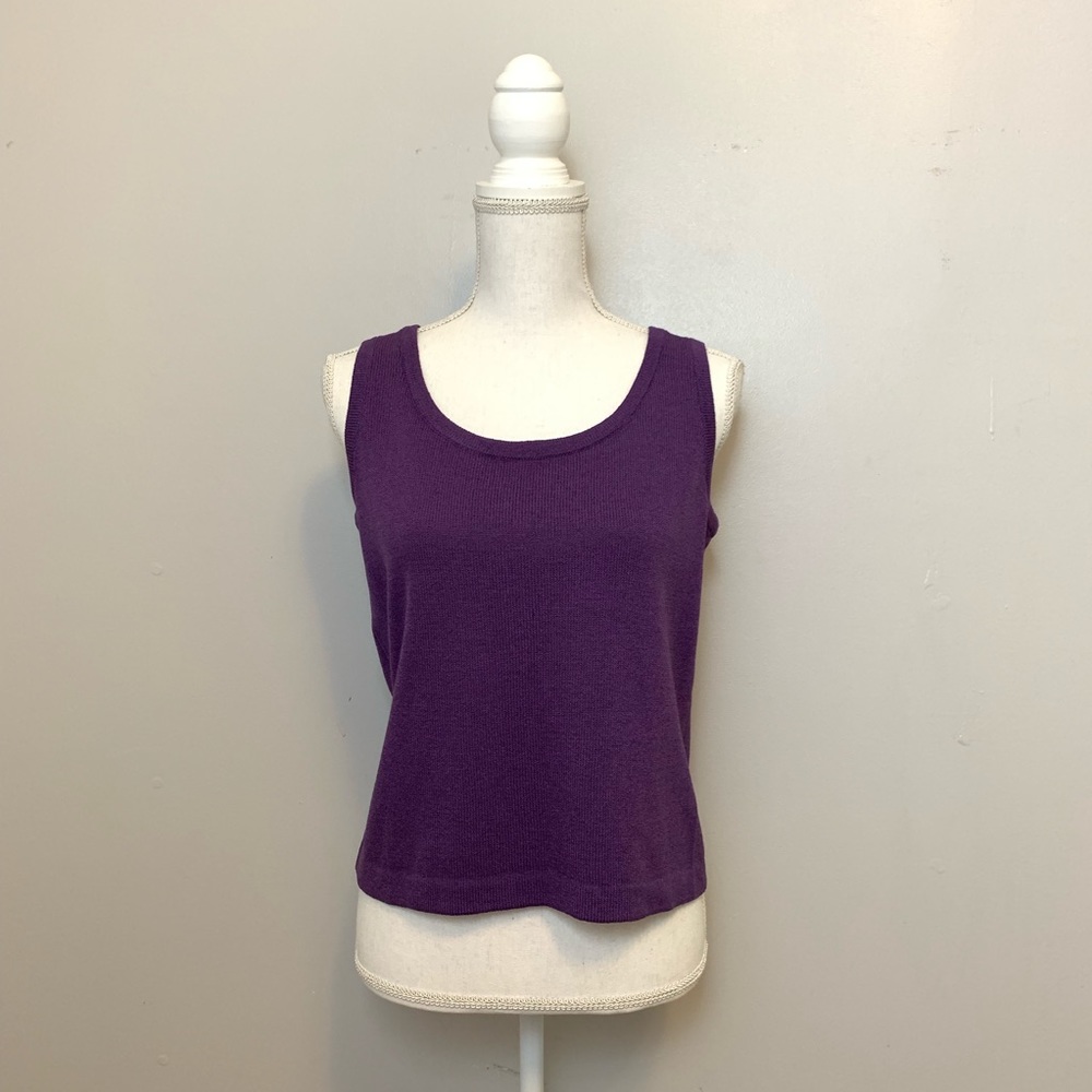 ST. JOHN SPORT • Sweater Tank Top